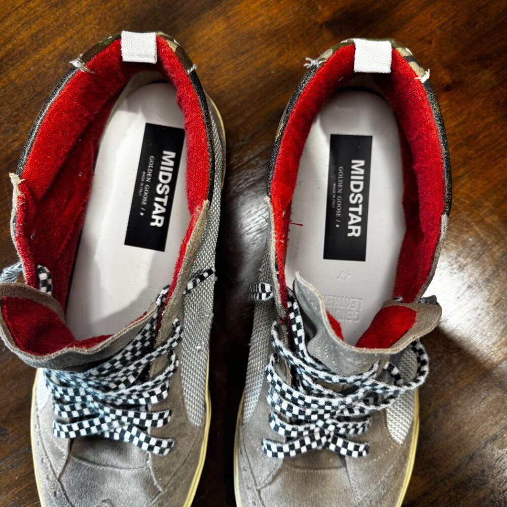Golden Goose Mid Star Sneakers | Men’s Size 14 | Barely Worn - Picture 5 of 5